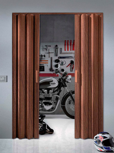 Imagen 1 de 9 de Puerta Plegable Para Garages! Ajustable A Tus Medidas!