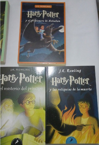 Saga Harry Potter Completa 1 A 7 J.k. Rowling Libros Nuevos