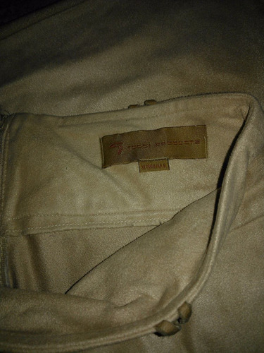 Pantalon Tucci De Mujer Xs. Con Cierre Atras. Color Beige