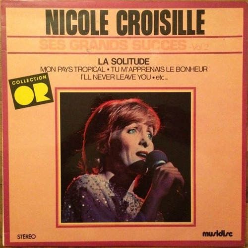 Nicole Croisille Ses Grands Succes Vinilo Importado Lp Pvl