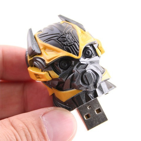 Memoria Usb Flash Drive Cabeza Bumblebee 16gb Transformers