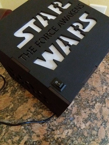 Luminaria Star Wars, Abajur, Em Led
