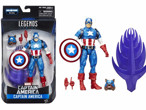 Capitan America Marvel Legends Captain America Red Skull