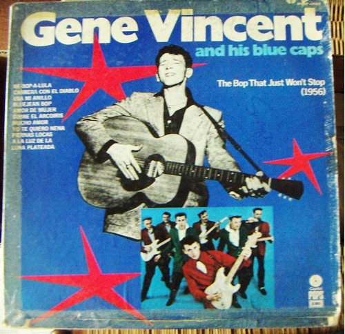 Rock And Roll, Gene Vincent, And His Blue Caps, Lp 12´, 