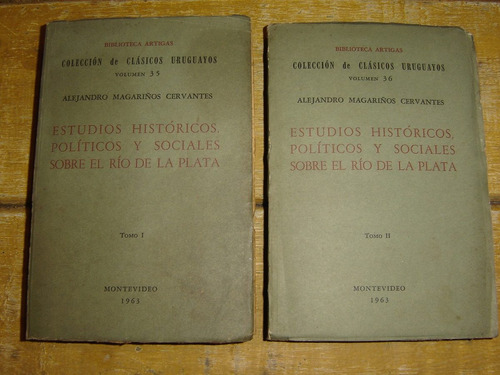 Estudio Historico En El Rio De La Plata,magariños Cervantes