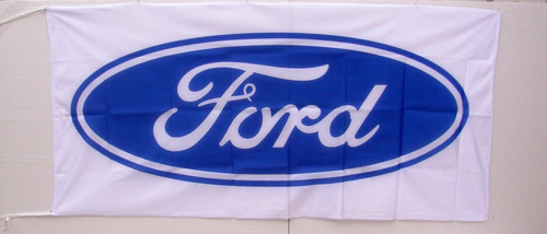 Ford * Banderas A Eleccion * 150x75 Cm Con Cintas Para Atar