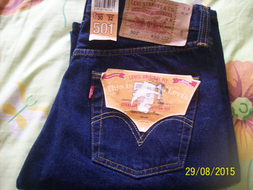 Jeans Levis Original 501, P/hombre, 30x32