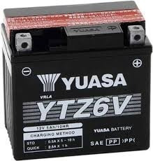 Bateria Yuasa Ytz6v = Ytx5l-bs Gel Yamaha Fz16 Fi 2.0 Wagner