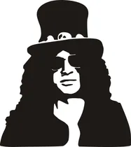 Comprar Stickers  Slash Guns And Roses Heavy Metal Mde