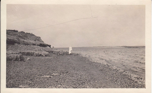 1918 Fotografia Playa Balneario Solis Maldonado Uruguay