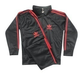 conjunto adidas masculino vermelho