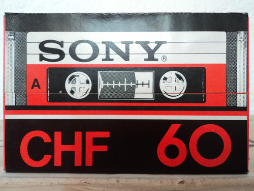 Imagen 3 de 5 de Cassette Sony Chf 60 Caja Con 10 Piezas