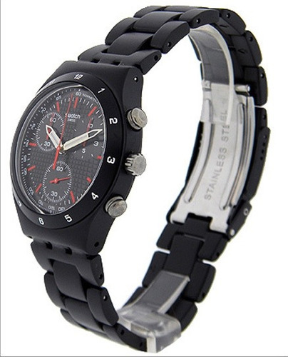 Reloj Swatch Ycb4019ag Black Coat | Envio Gratis | Oficial