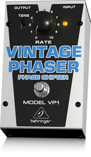 Behringer Pedal  Para Guitarra Vintage Phaser Modelo Vp1