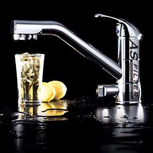 Grifo Faucet Tres Salidas Frio,caliente Y Osmosis 3 En 1