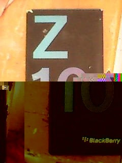 Z10 Blackberry Placa Mala