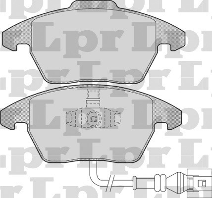 Pastillas De Freno Lpr Audi A1 10/.... Sistema Ate