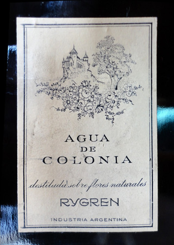 Perfume Antiguo Agua De Colonia Rygren. 72455