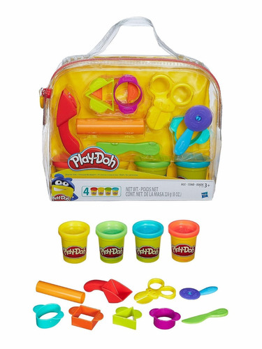 Play-doh Starter Set 4 Potes Y Accesorios