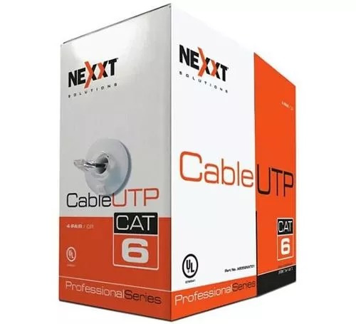 Bobina De Cable Utp Cat 6 Marca Nexxt 100% Cobre