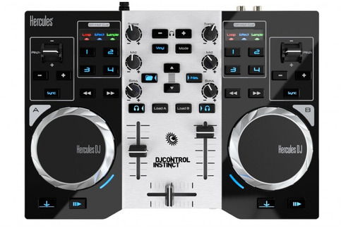 Controlador Dj Hercules Dj Instinct S Placa De Sonido Usb