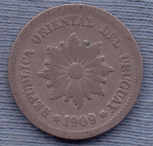 Uruguay 2 Centesimos 1909 *