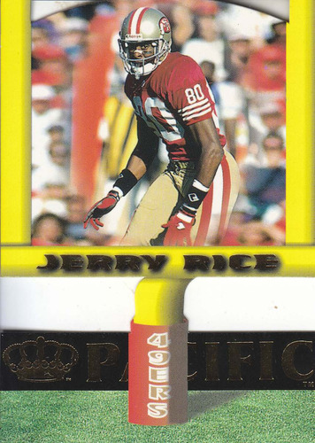 1996 Pacific The Zone Jerry Rice Wr 49ers