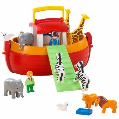 Imagen 4 de 6 de Educando Playmobil 123 El Arca De Noé Maletín 6765