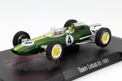 Lotus 25 F1 Campeonato 1963 Jim Clark  Escala 1/43 Atlas