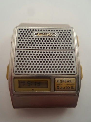 Ultra Raro Relógio Seiko Talking Voicer - Máquina Do Tempo