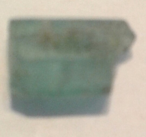 El Mineral Cristal De Esmeralda Roca Berilo