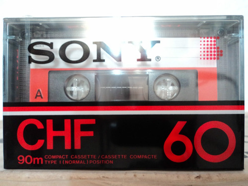 Imagen 1 de 5 de Cassette Sony Chf 60 Caja Con 10 Piezas