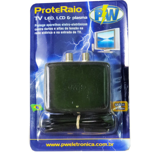 Protetor Raio Tv Led, Lcd E Plasma Pw Mod. 357