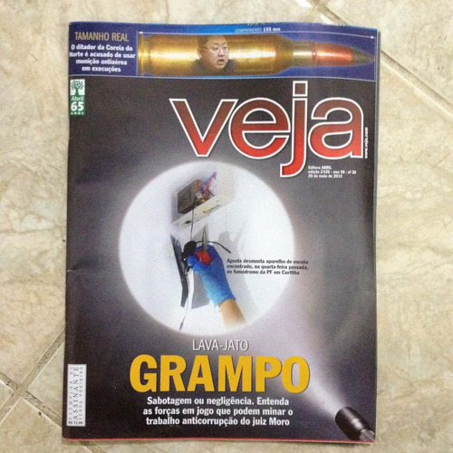 Revista Veja 2426 20/5/2015 Lava-jato Grampo Sabotagem