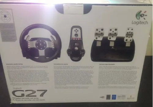 Volante Logitech G27 Racing Wheel Pc/ps3 Perfeito Estado