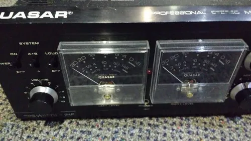 Amplificador Quasar Qa-5500 Original Da Época (Usado)