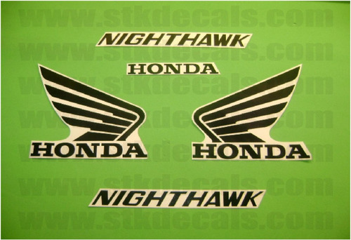 Kit Stickers Calcomanias Moto Honda Nighthawk 250 Año 05-06