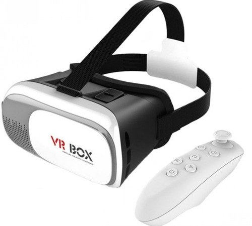 Óculos 3d Vr Box 2.0 Realidade Virtual 3d Cardboard Controle