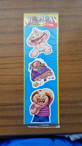 Basuritas Garbage Paíl Kids Stickers 1989