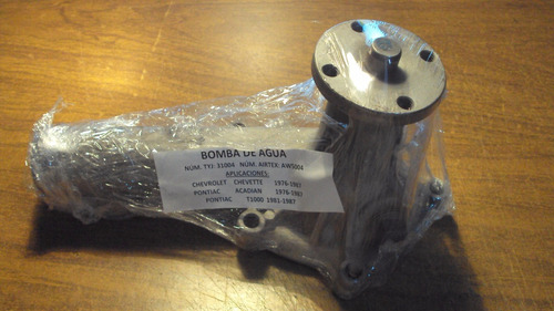 Bomba De Agua Aw5004 Chevrolet Chevette Pontiac Acadian T100