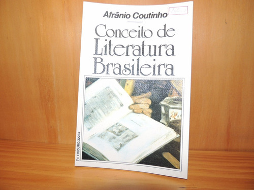 Livro Conceito De Literatura Brasileira Afranio Coutinho