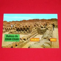 Comprar Antigua Postal Ruinas De Chan Chan Trujillo Perú 1985 Color