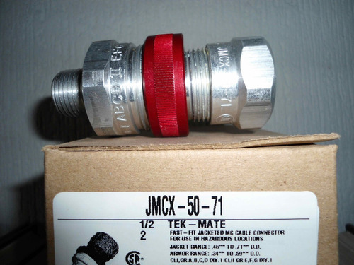 Conector Jmcx-50-71 De 13mm Metal Clad