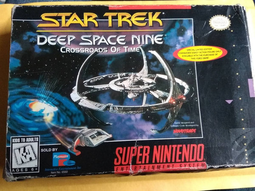 Star Trek Deep Space Nine En Caja Snes Super Nintendo