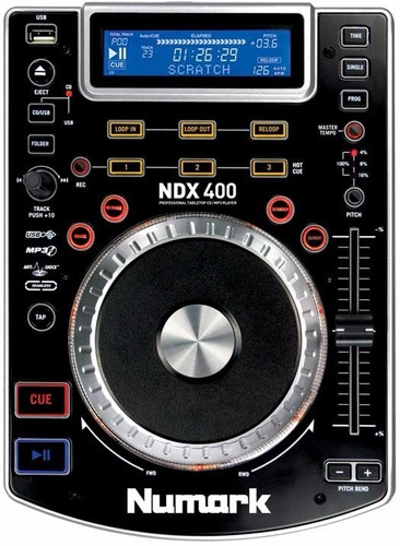 Cdj Numark Ndx 400 (pionner, Serato) Unidade