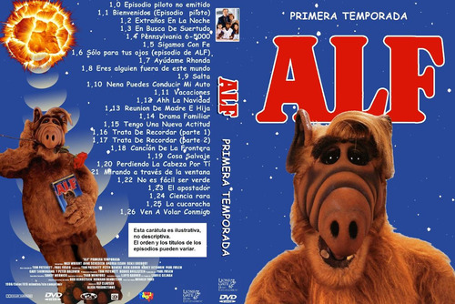 Alf Serie Completa Pelicula Proyecto Alf Audio Latino Mercado Libre