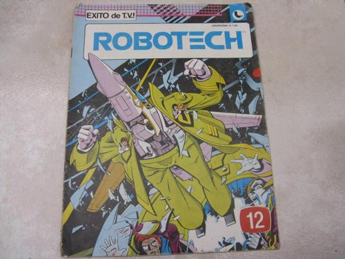 Burun Danga: Antiguo Comic Robotec Nº 12 1986 Argentina Cco