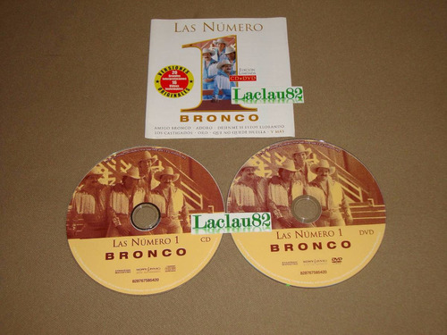 Bronco Las Numero 1 - 2005 Bmg Cd Doble