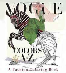 Colores De Moda La A A La Z: Un Libro Para Colorear Moda