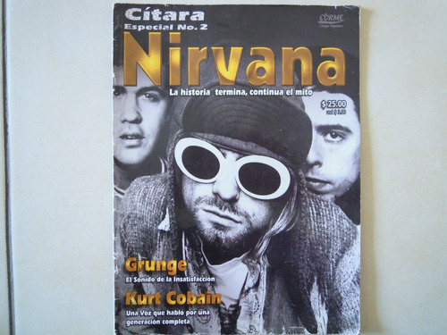 Nirvana Revista Citara No.2 Especial Fotos E Historias Inedi